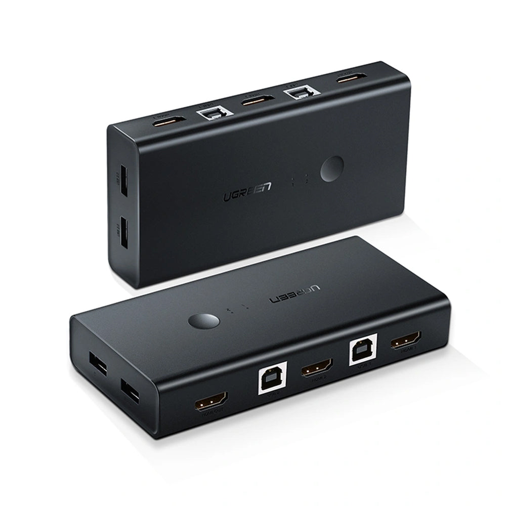 Switch Video HDMI UGREEN CM200 (50744), Crni