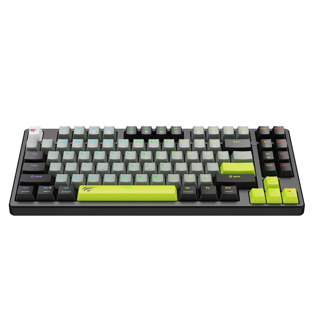 Gejming tastatura Wired USB HAVIT KB904L, RGB, 1.8m, Crno Zelena