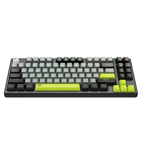 Tastatura Gaming HAVIT KB904L, RGB, 1.8m, Crna Zelena