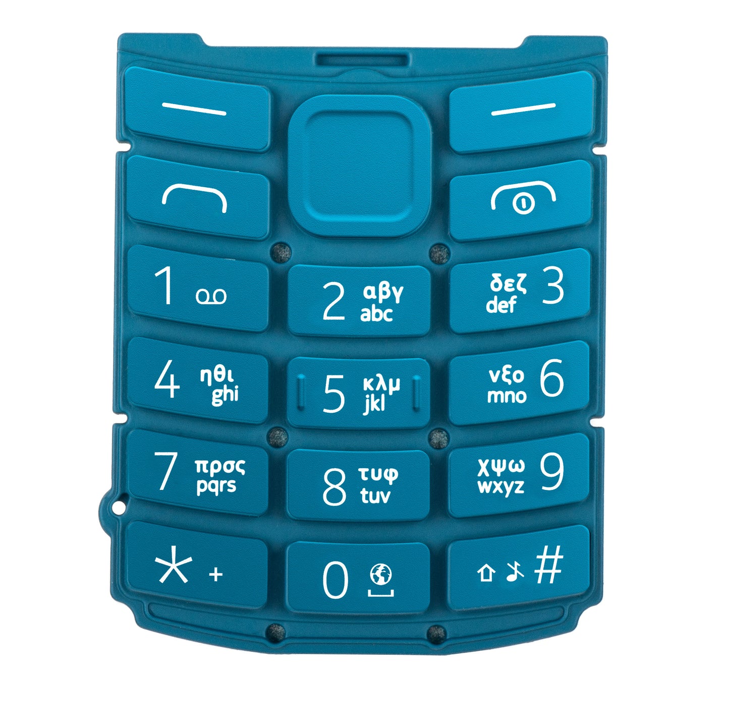 Grčka tastatura za Nokia 105 4G 2nd Edition, plava