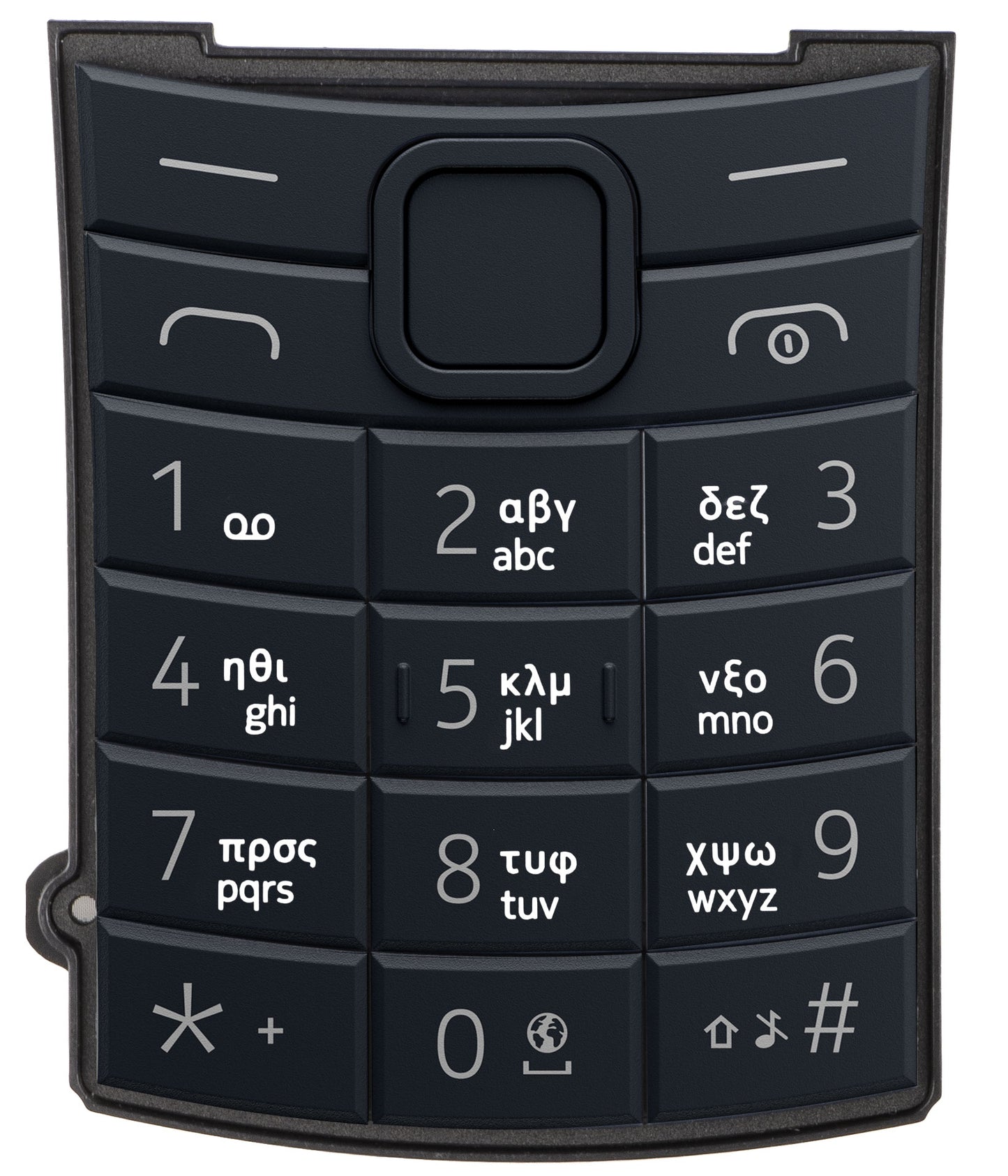 Grčka tastatura za Nokia 110 4G 2nd Edition, plava