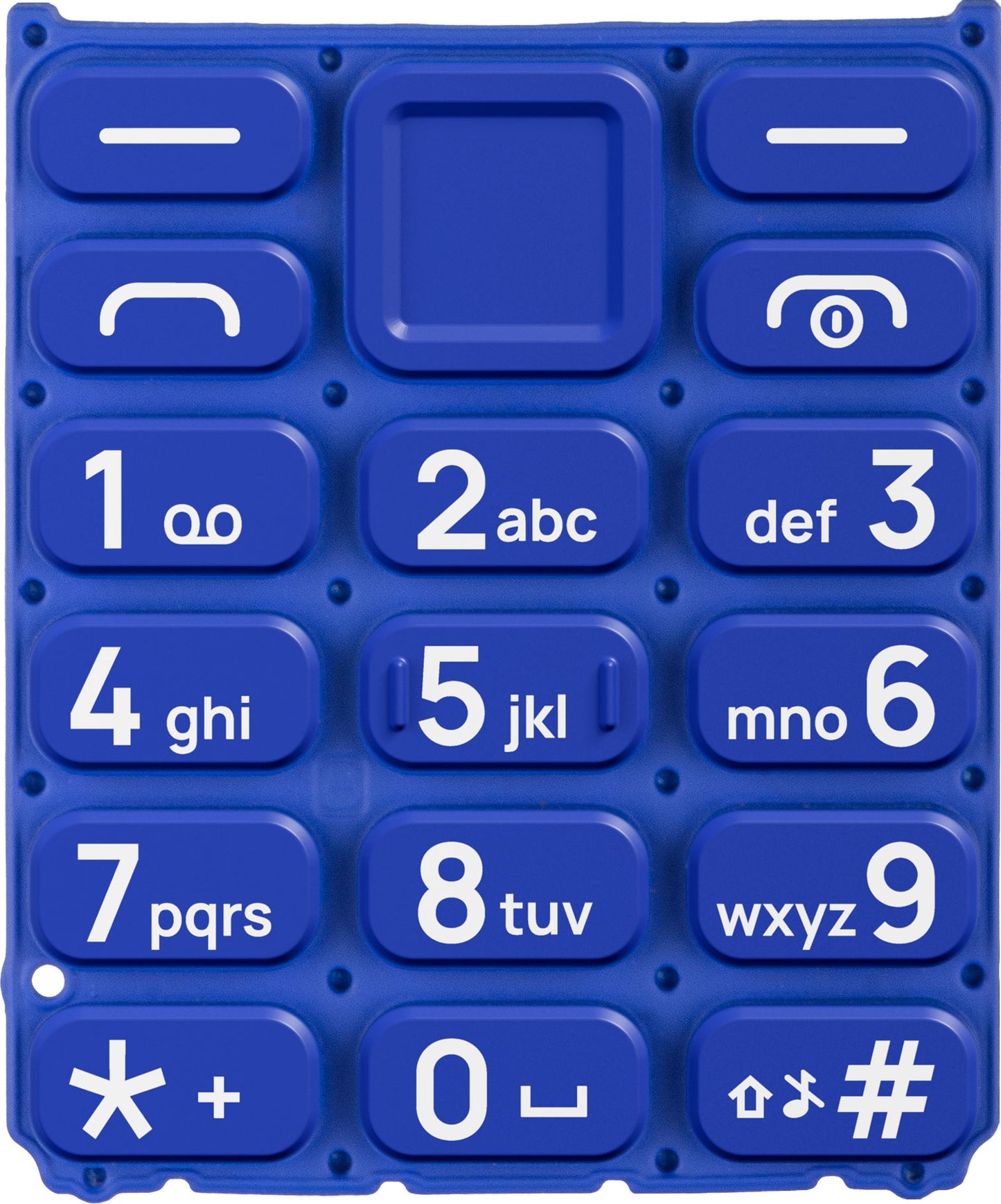 Latinska tastatura za HMD 105 / Nokia 105 (2024), plava