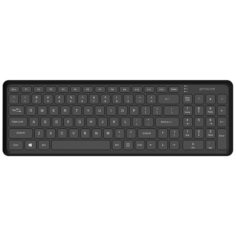 Tastatura Wireless Proove Classic Code, Crna KBCDEN00003001