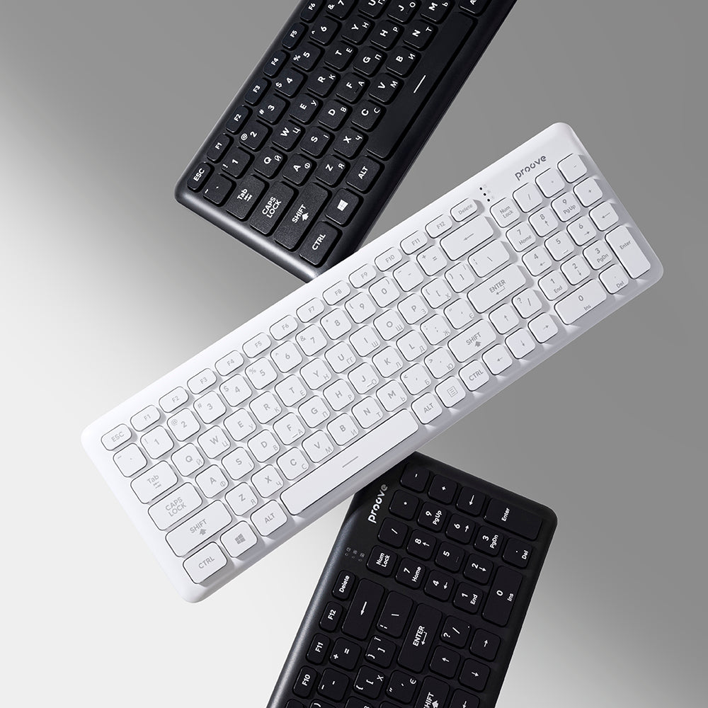 Tastatura Wireless Proove Classic Code, Crna KBCDEN00003001