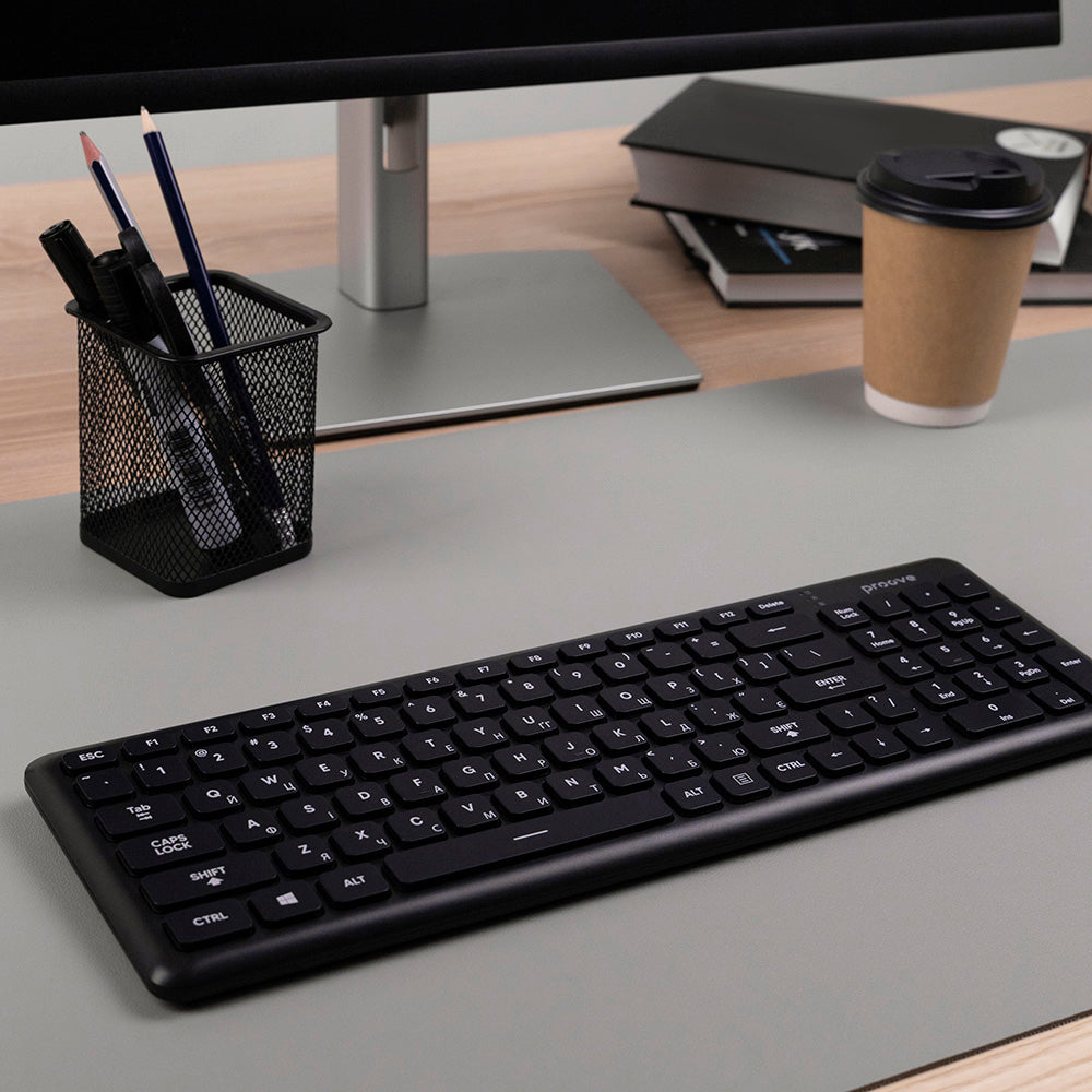 Tastatura Wireless Proove Classic Code, Crna KBCDEN00003001