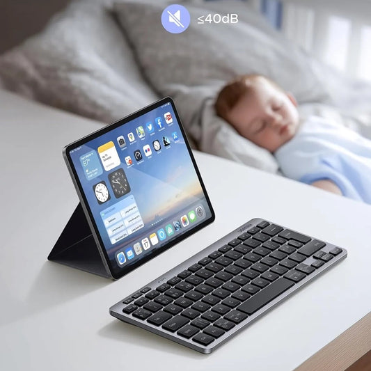 Bežična tastatura UGREEN 75049, BT / Wi-Fi, Crna