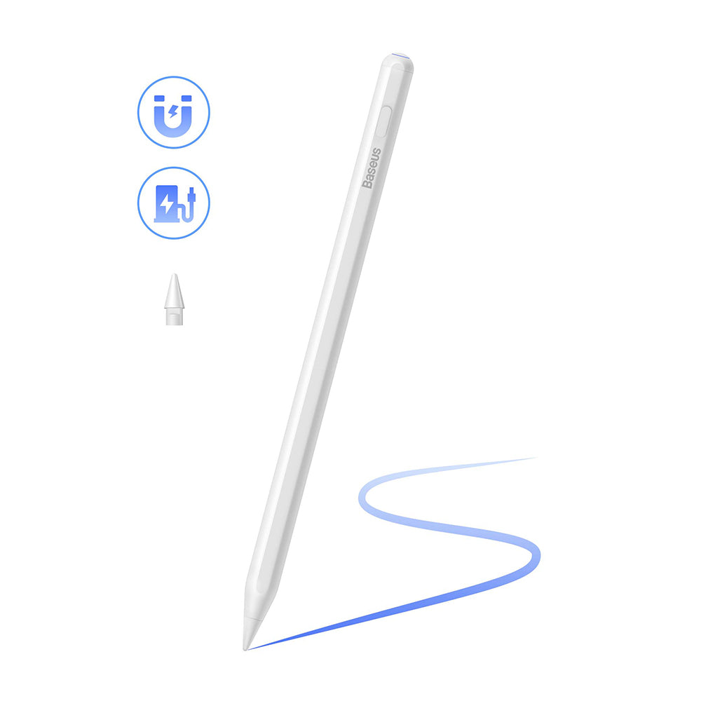 Touch Pen Baseus Smooth Writing 2 Series za Apple iPad, Bežična Aktivna Verzija, Bela SXBC080102