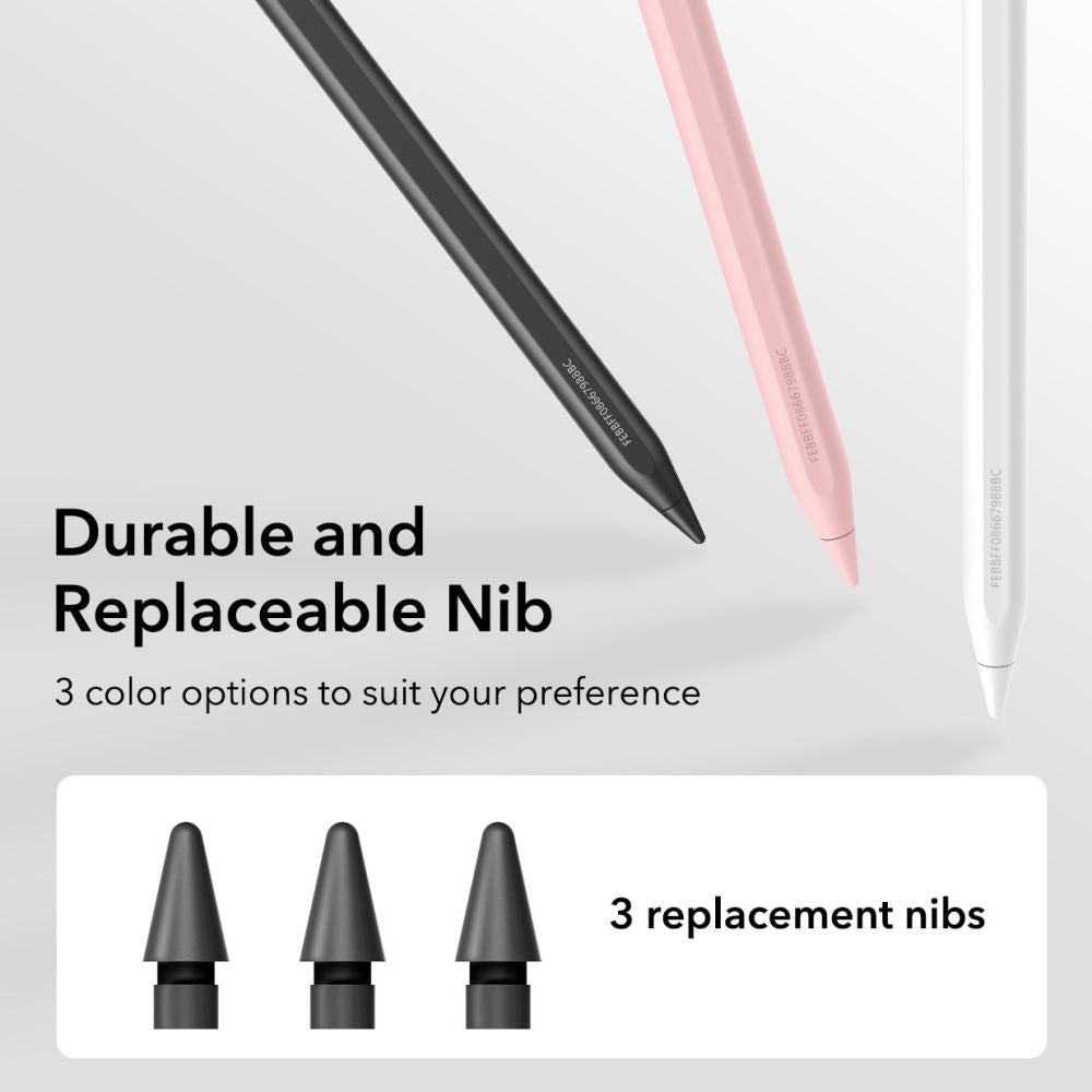 Touch Pen ESR Geo za Apple iPad, Aktivna Verzija, Crna