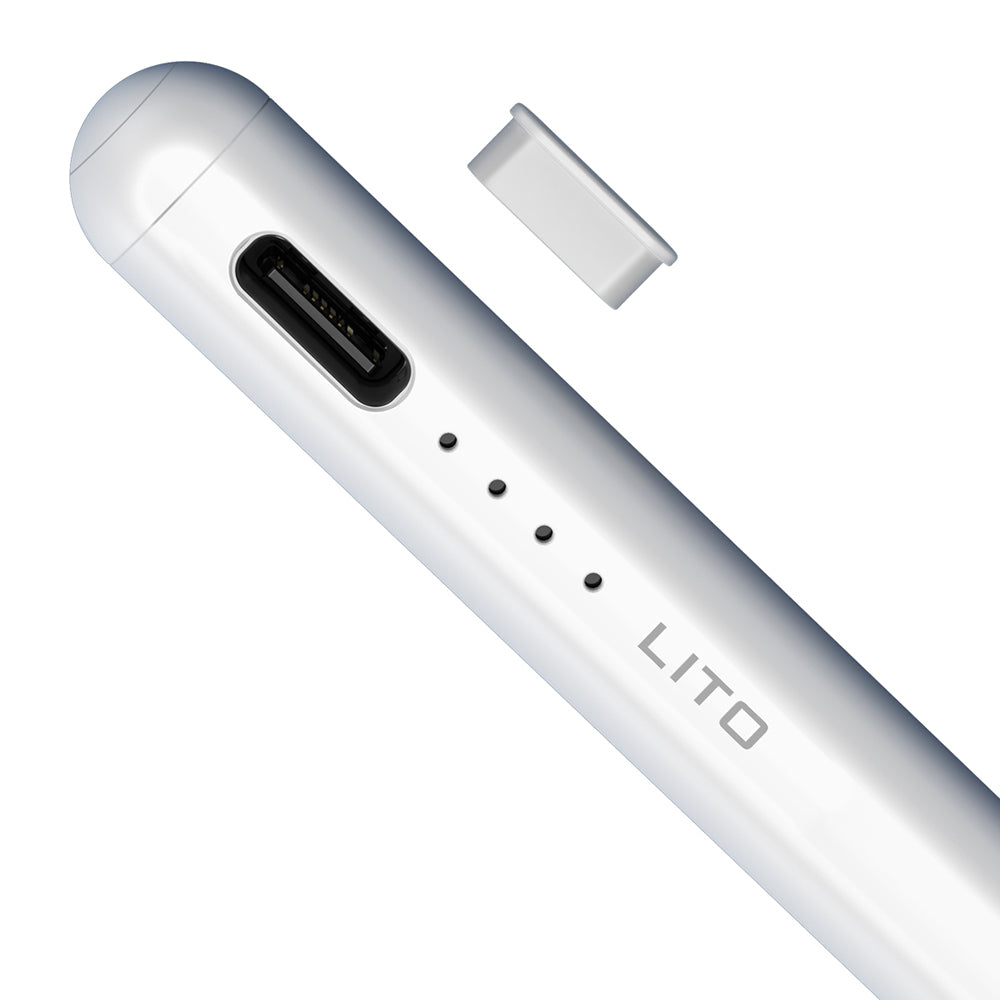 Touch Pen Lito K1 za Apple iPad, Aktivna Verzija, Bela