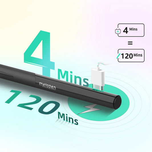 Touch Pen Metapen D1 za Apple iPad, Aktivna Verzija, Crna ME-APP452