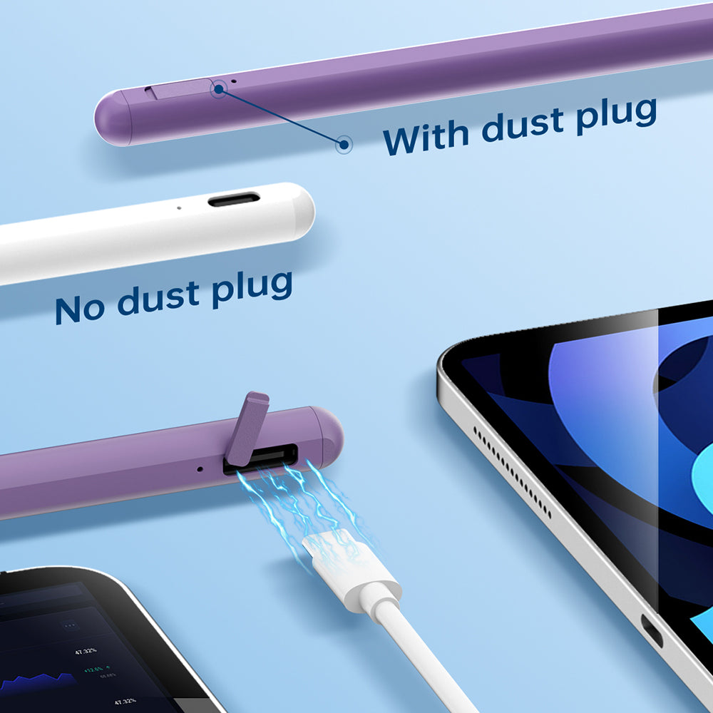 Touch Pen Techsuit AC10SH za Apple iPad, Aktivna Verzija, Bela