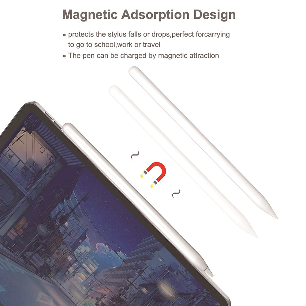 Touch Pen Techsuit M2 za Apple iPad, Aktivna Verzija, Bela