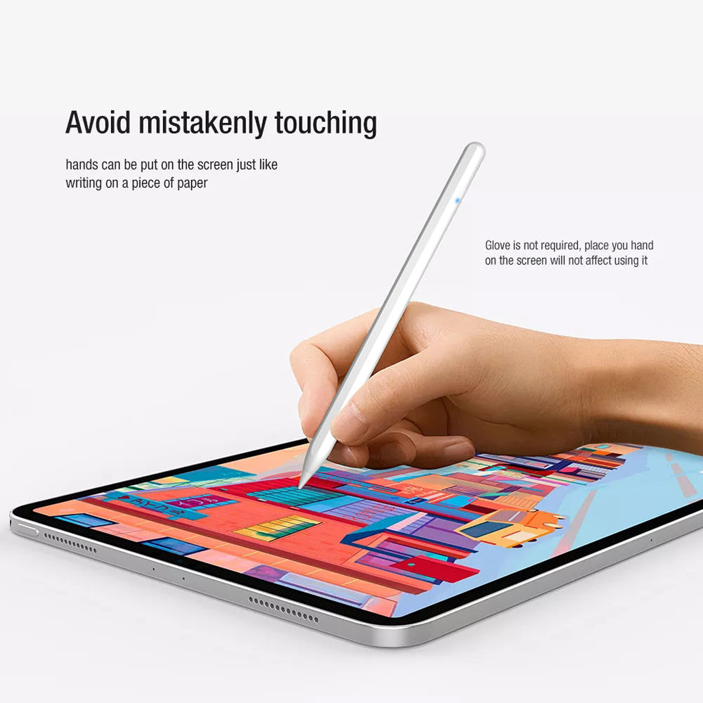 Touch Pen Techsuit M2 za Apple iPad, Aktivna Verzija, Bela
