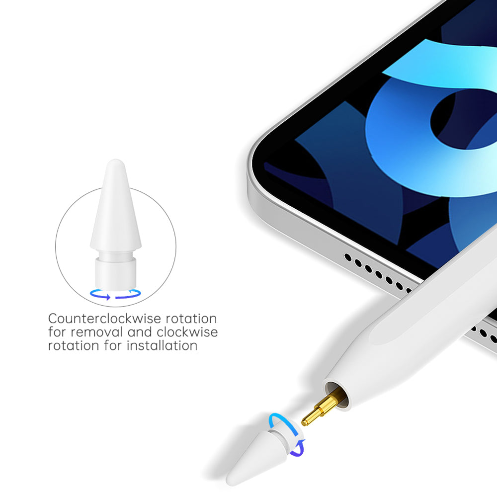 Touch Pen Techsuit V15 za Apple iPad, Aktivna Verzija, Bela