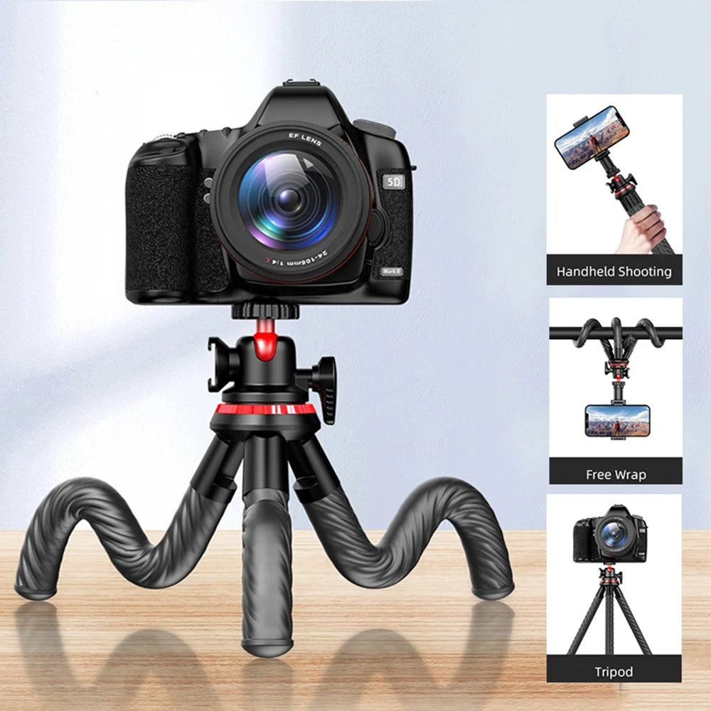 Trepied 1/4inch Techsuit C02, Crni