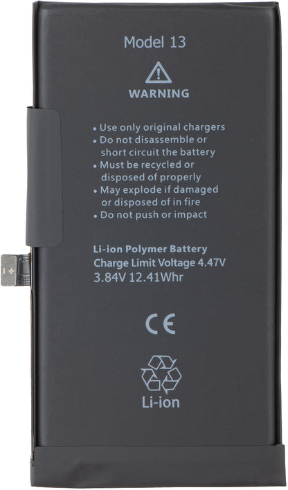 Baterija za Apple iPhone 13, s integriranim Flex BMS trakom (ne zahtijeva lemljenje kontakata)
