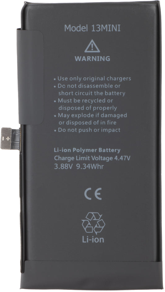 Baterija Apple iPhone 13 mini, s integracijom Flex BMS trake (ne zahtijeva lemljenje kontakata)