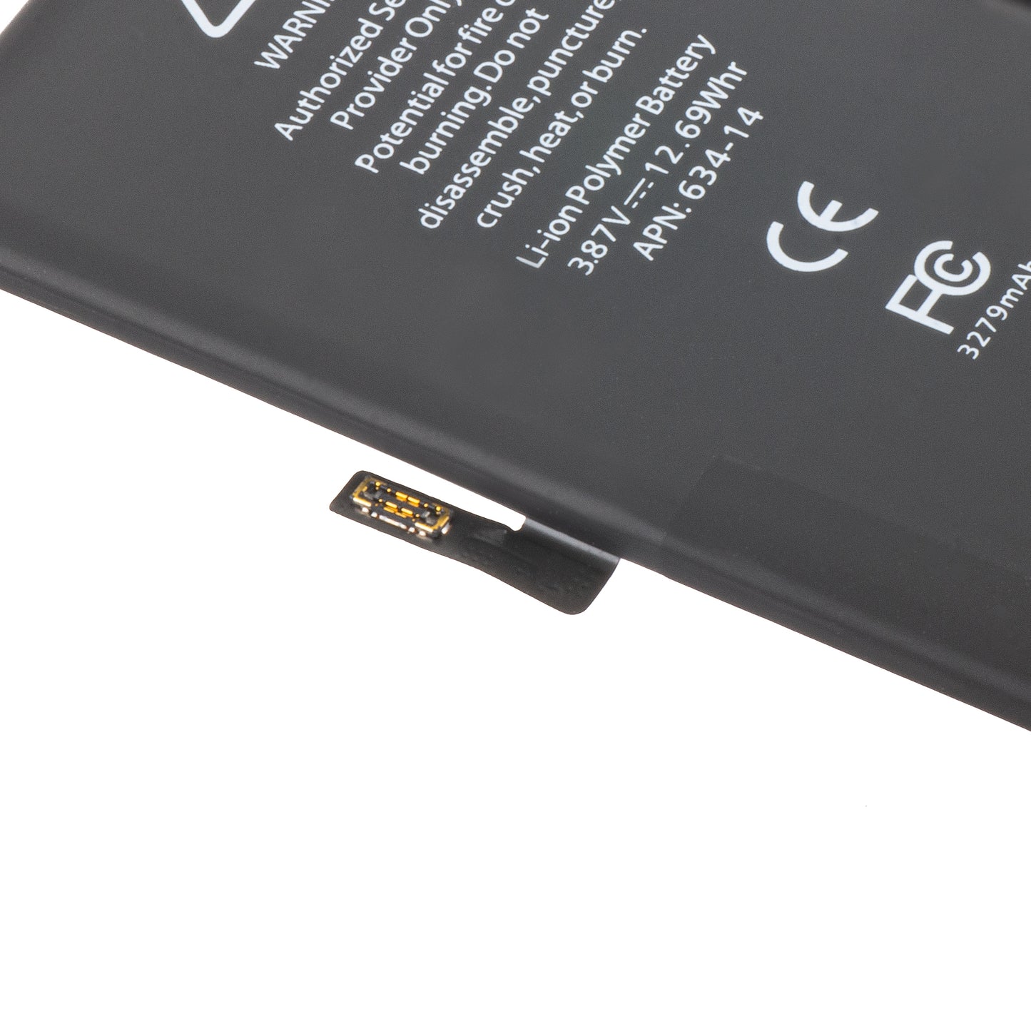 Apple iPhone 14 battery with BMS Flex Band integration (no contact welding required) 
