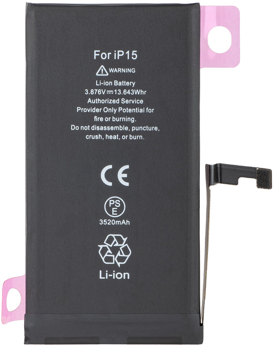 Baterija Apple iPhone 15, Diagnostic High Capacity