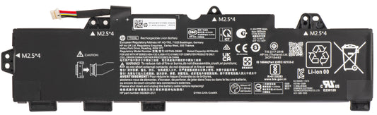 Battery HP TT03056XL-PL, 4850mAh, 56Wh, 3-cell, Service Pack 933322-855 