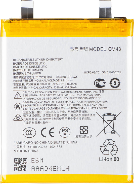 Baterija za Motorola ThinkPhone 25 / Edge 50 Neo, QV43
