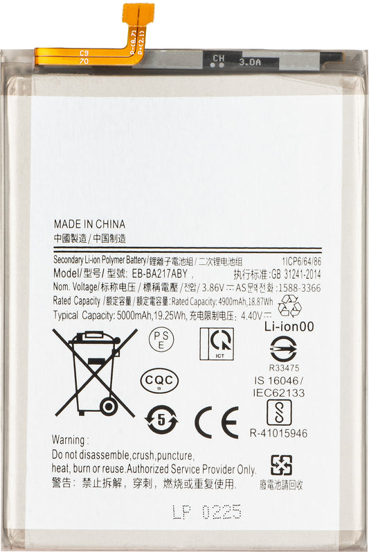 Baterija za Samsung Galaxy A13 A137 / A04s A047 / A13 A135 / A13 5G A136 / A12 Nacho A127, EB-BA217ABY