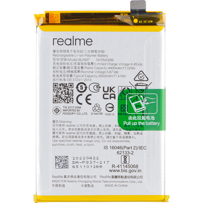 Baterija Realme 9 Pro+ / 8 Pro, BLP837, Paket za servis 4906818