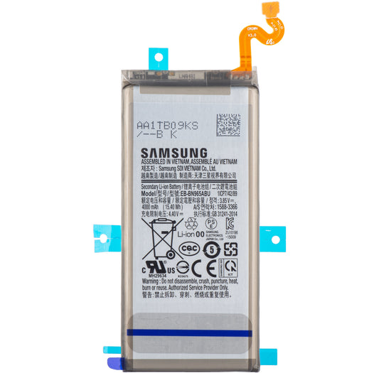 Battery Samsung Galaxy Note 9 N960, EB-BN960ABE, Service Pack GH82-17562A 