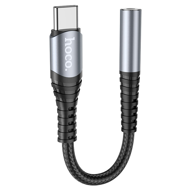 USB-C Audio Adapter - 3.5mm HOCO LS33, Siva