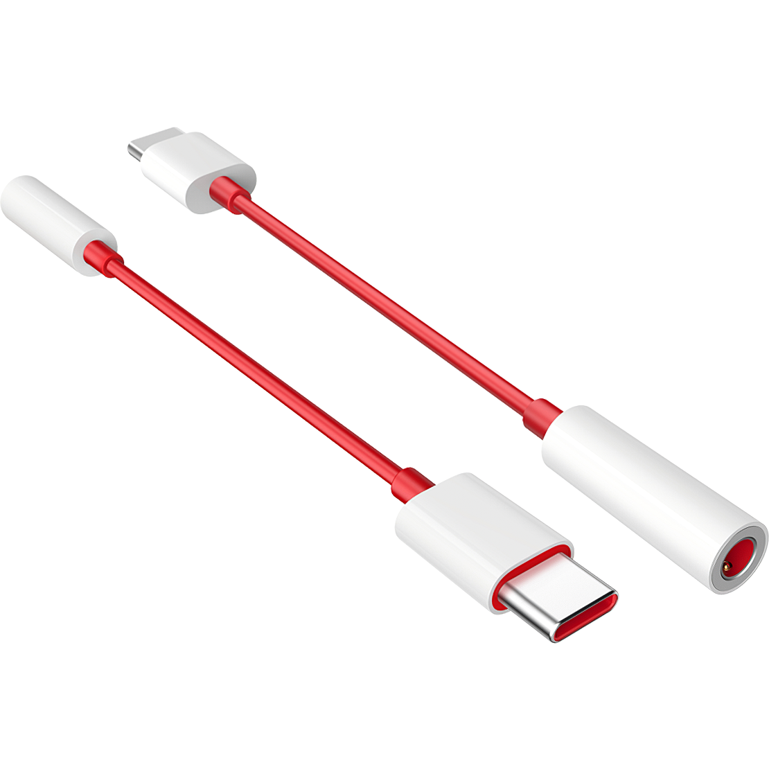 Audio adapter USB-C - 3.5mm OnePlus TC01W, 0.09m, Crveni 5461100024