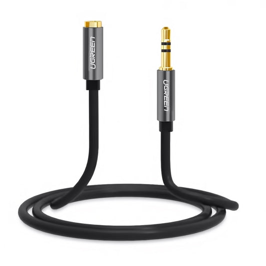 Audio Adapter 3.5mm - 3.5mm UGREEN AV118, 1m, Black 