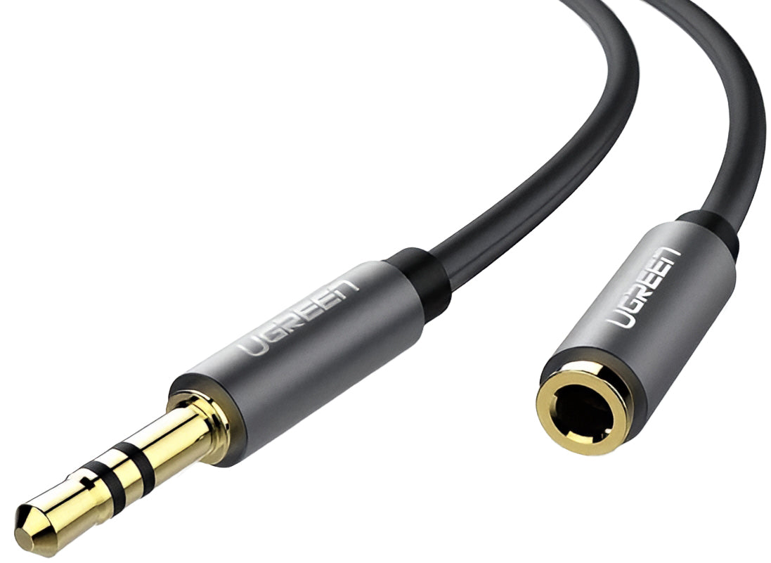Audio Adapter 3.5mm - 3.5mm UGREEN AV118, 0.5m, Crni