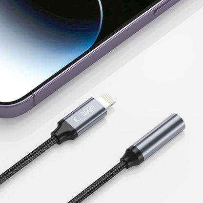Audio Adapter Lightning - 3.5mm Tech-Protect Ultraboost, Crni