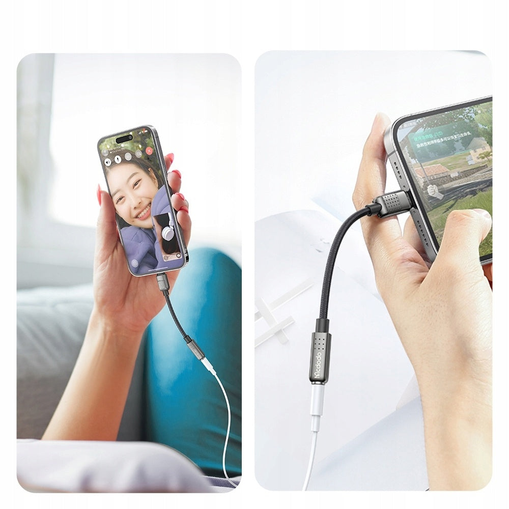 Audio Adapter Lightning - 3.5mm McDodo CA-5010, Crni