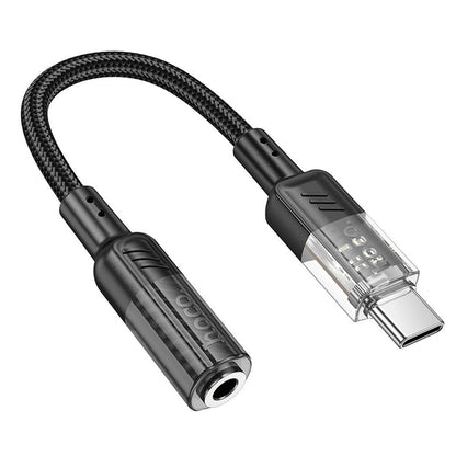 Audio adapter USB-C - 3.5mm HOCO LS37, Crn