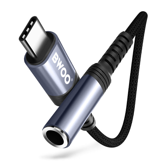 Audio Adapter USB-C - 3.5mm BWOO BZ47, Crn