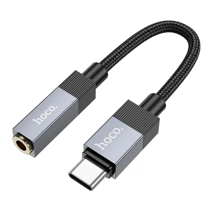 Audio adapter USB-C - 3.5mm HOCO UPA32C, Crna