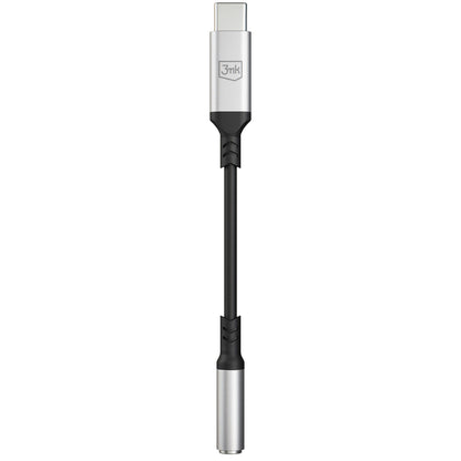 Audio adapter USB-C - 3.5mm 3MK, Srebrni