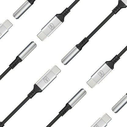 Audio adapter USB-C - 3.5mm 3MK, Srebrni