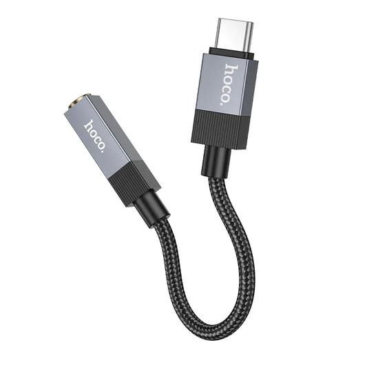 Audio adapter USB-C - 3.5mm HOCO UPA32C, Crna