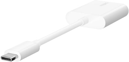 Audio adapter USB-C - USB-C / USB-C Belkin RockStar, Bela F7U081btWH