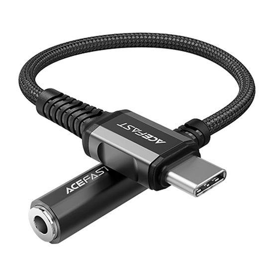 Audio Adapter USB-C - 3.5mm Acefast C1-07, Crni