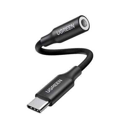 Audio Adapter USB-C - 3.5mm UGREEN AV161, Crni