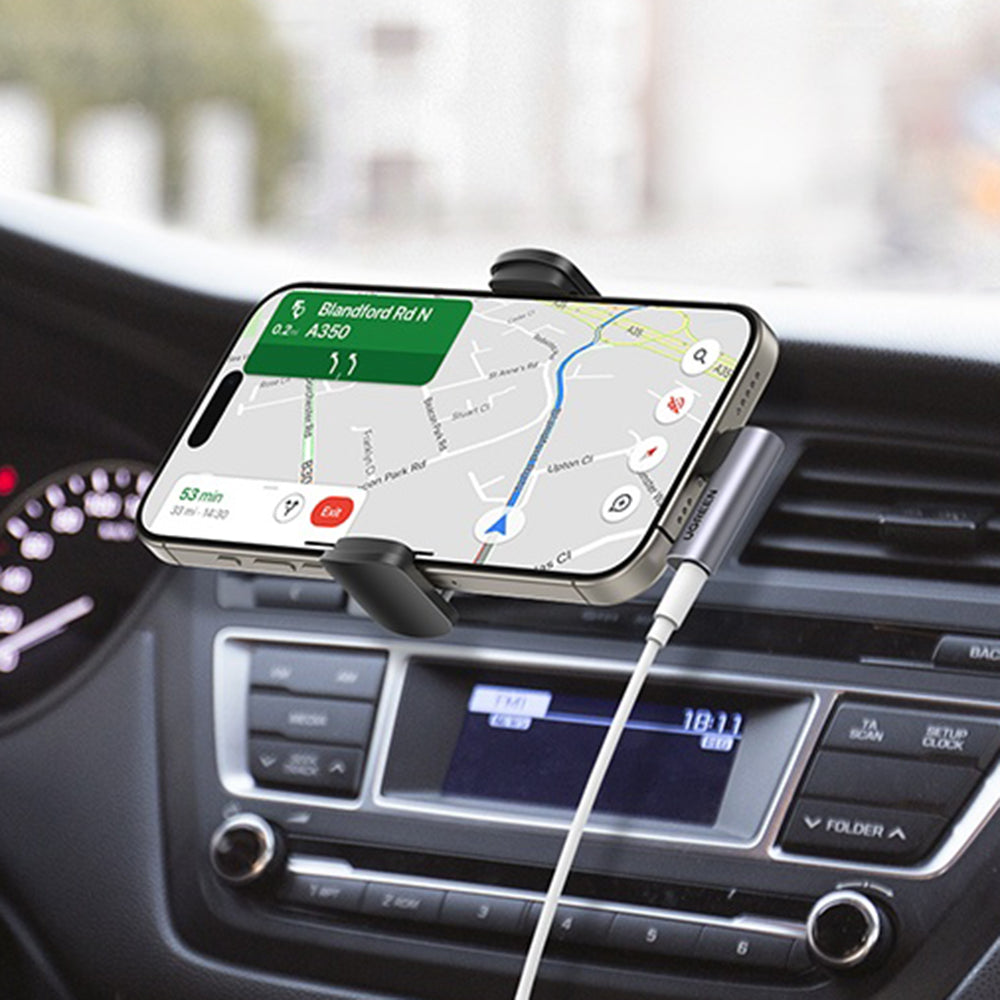 Audio Adapter USB-C - 3.5mm UGREEN CM460 (20194) Ugao, Sivi