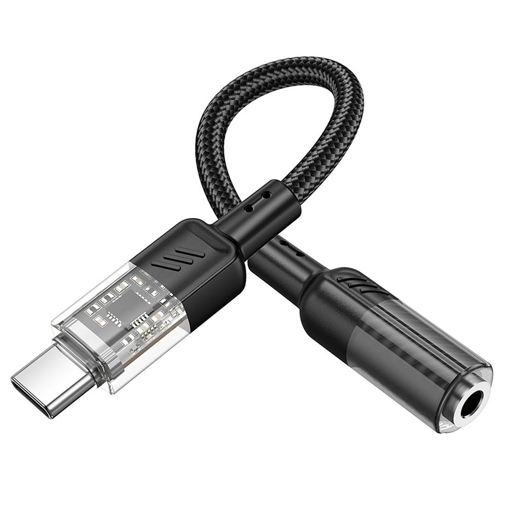 Audio adapter USB-C - 3.5mm HOCO LS37, Crn