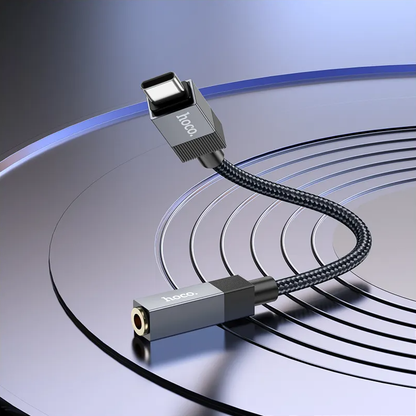 Audio adapter USB-C - 3.5mm HOCO UPA32C, Crna