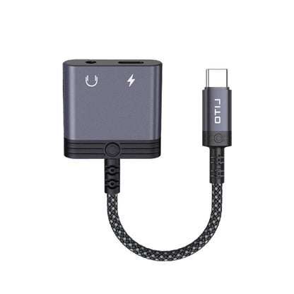 Audio Adapter USB-C - USB-C / 3.5mm Lito LA04T, Crni
