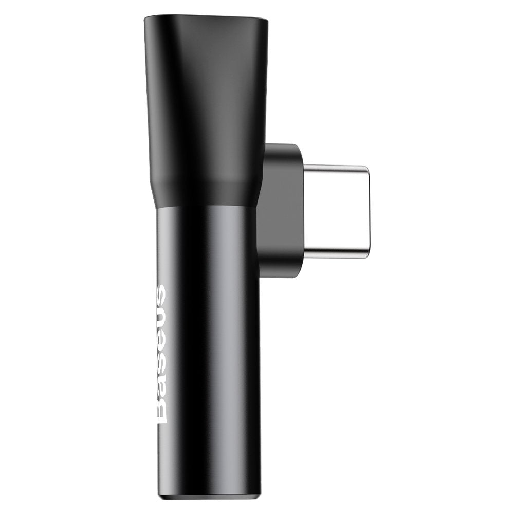 Audio Adapter USB-C - USB-C / 3.5mm Baseus L41, Crni CATL41-01