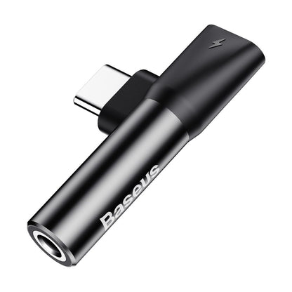 Audio Adapter USB-C - USB-C / 3.5mm Baseus L41, Crni CATL41-01