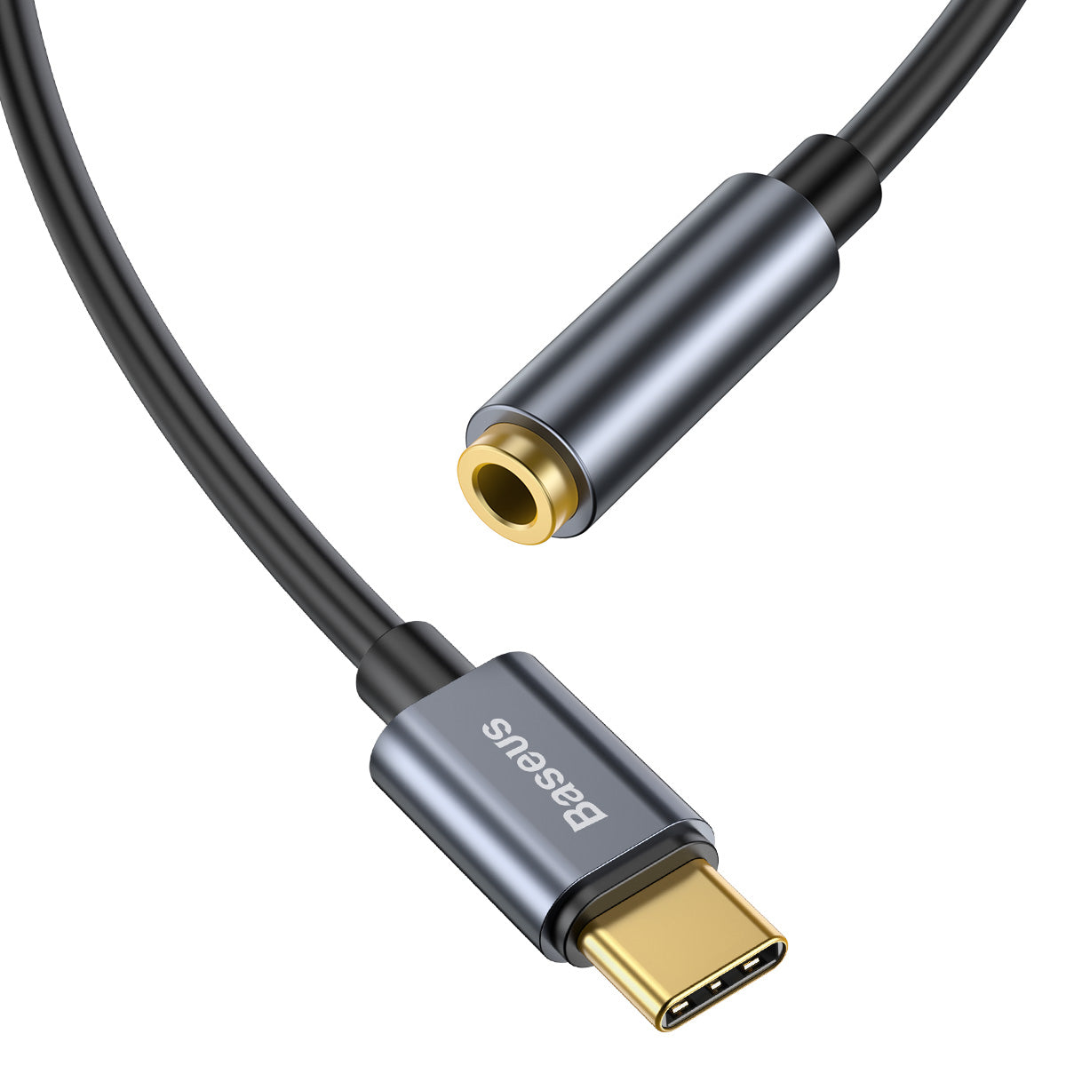 Audio Adapter 3.5mm - USB-C Baseus L54, Sivi CATL54-0G